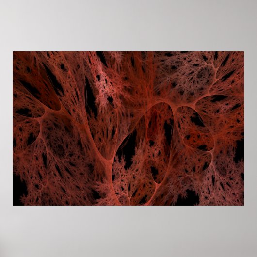 Feuergeflecht Poster (Vorne)