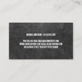 Feuergeflügel-Logo | Hühnchen Visitenkarte (Rückseite)