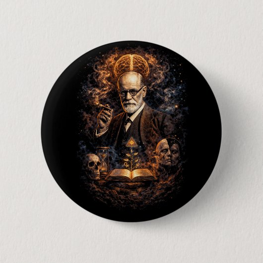 Feuergeist Button (Vorderseite)