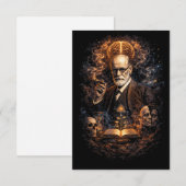 Feuergeist Dankeskarte (Vorne/Hinten)