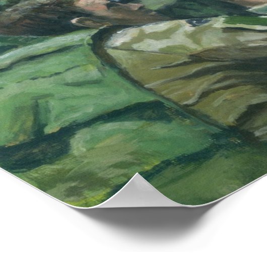 Feuergeist Poster (Ecke)