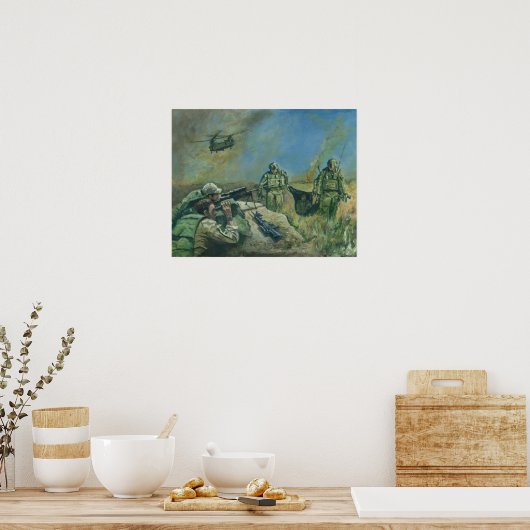 Feuergeist Poster (Küche)