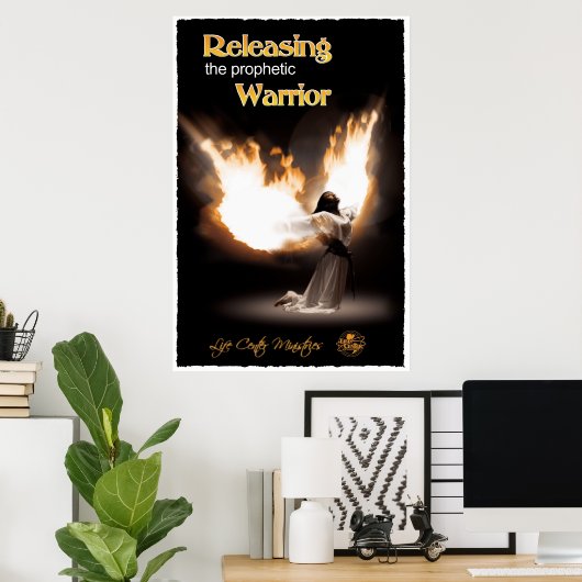 Feuergel 2 Poster (Heimbüro)