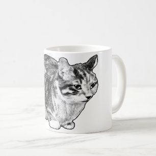 Feuergestänge mit verschneiten Punkten Kaffeetasse