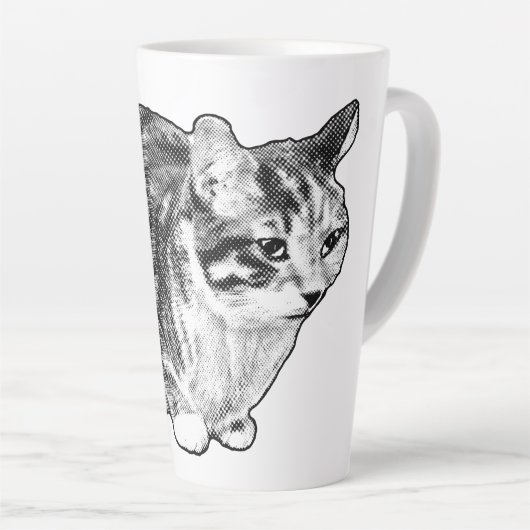 Feuergestänge mit verschneiten Punkten Milchtasse (Rechte Ecke)