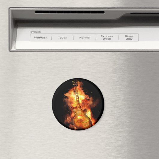 Feuergitarre Magnet (In Situ (Geschirrspüler))