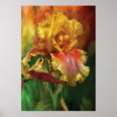 Feuergoddess Art Poster/Print Poster (Vorne)