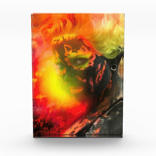 Feuergoddess PELE Fotoblock (Vorderseite)