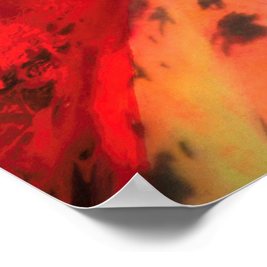 Feuergoddess PELE Poster (Ecke)