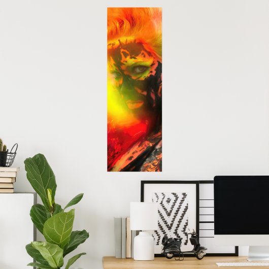 Feuergoddess PELE Poster (Heimbüro)