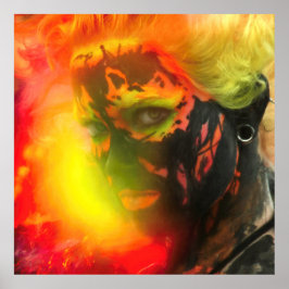 Feuergoddess PELE Poster