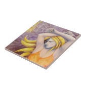 Feuergoddess tanzt Keramik Tile Fliese (Seite)