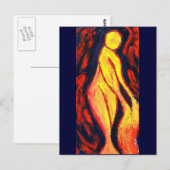 Feuergotess Postkarte (Vorne/Hinten)