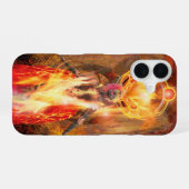 Feuergöttin PELE iPhone 16 Hülle (Rückseite (Horizontal))