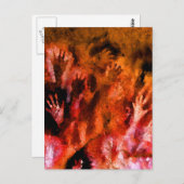 Feuergriff Postkarte (Vorne/Hinten)