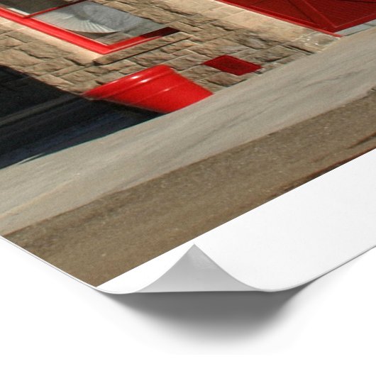 Feuerhaus, Goldfield, Nevada Poster (Ecke)