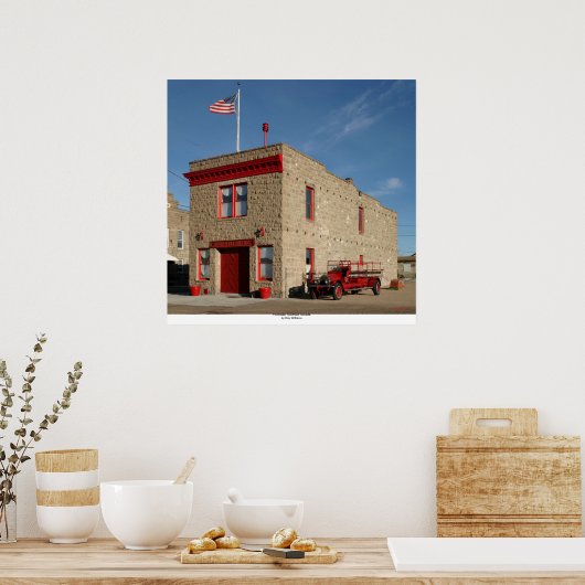 Feuerhaus, Goldfield, Nevada Poster (Küche)