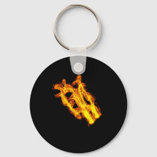 Feuerheber Flamme-Kleber-Lamm Schlüsselanhänger