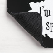 Feuerheftige Verpackung Halloween Taco Ich bin ext Mousepad (Ecke)