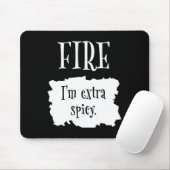 Feuerheftige Verpackung Halloween Taco Ich bin ext Mousepad (Mit Mouse)