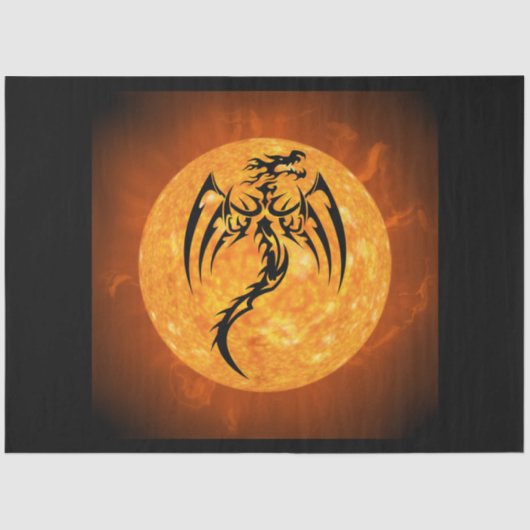 Feuerheftpapier Seidenpapier (Vorderseite)