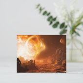 Feuerherrschaft Postkarte (Stehend Vorderseite)