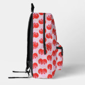 Feuerherz Bedruckter Rucksack (Links)