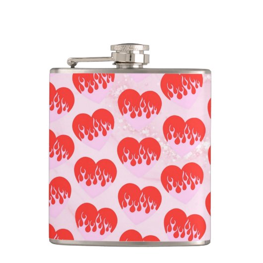 Feuerherz Flachmann (Vorderseite)