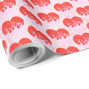 Feuerherz Geschenkpapier
