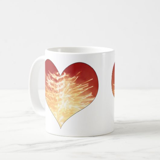 Feuerherz Kaffeetasse (Vorderseite Links)
