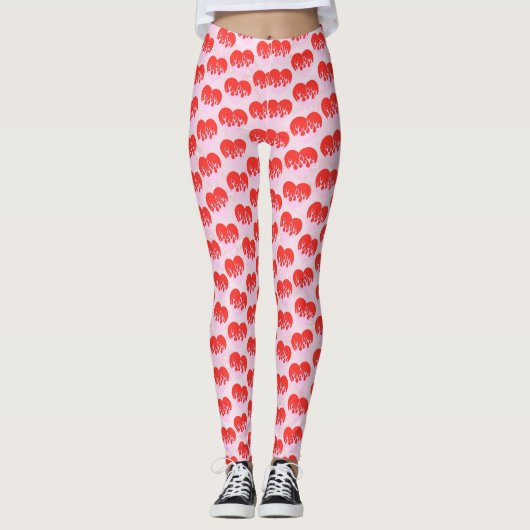 Feuerherz Leggings (Vorderseite)