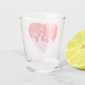 Feuerherz Schnapsglas (Rückseite)
