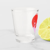 Feuerherz Schnapsglas (Links)