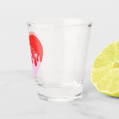 Feuerherz Schnapsglas (Rechts)