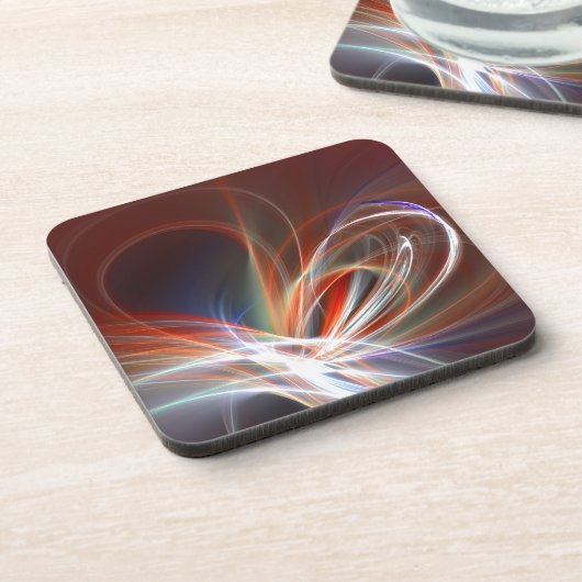 Feuerherz Untersetzer (Linke Seite)