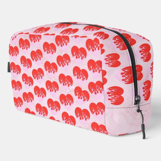 Feuerherz Waschbeutel (Rechte Ecke)