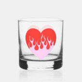 Feuerherz Whiskyglas (Rückseite)