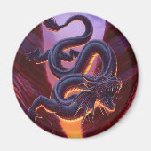 "Feuerhöhle" Magnet (Vorne)