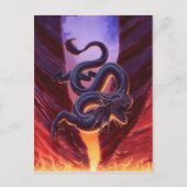 "Feuerhöhle" Postkarte (Vorderseite)