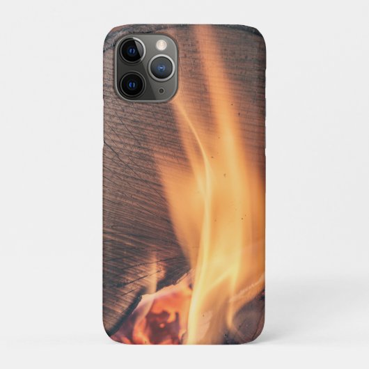 Feuerholz Case-Mate iPhone Hülle (Rückseite)