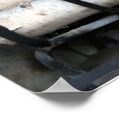 Feuerholz im Herzkloster Poster (Ecke)