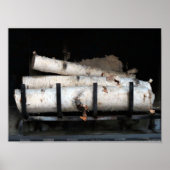 Feuerholz im Herzkloster Poster (Vorne)