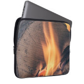Feuerholz Laptopschutzhülle (Vorne Rechts)