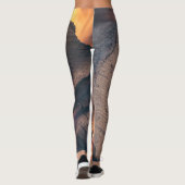 Feuerholz Leggings (Rückseite)