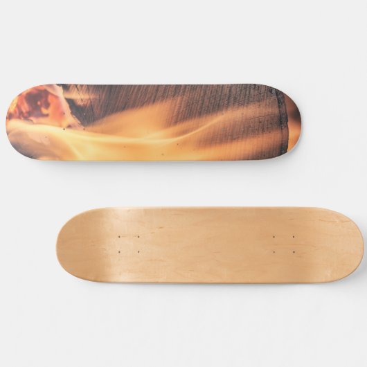 Feuerholz Skateboard (Horizontal)