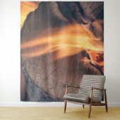 Feuerholz Wandteppich (Beispiel)