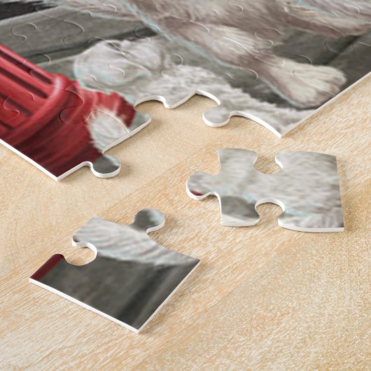 Feuerhunde Puzzle (Seite)