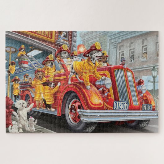 Feuerhunde Puzzle (Horizontal)