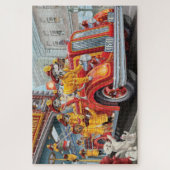 Feuerhunde Puzzle (Vertikal)