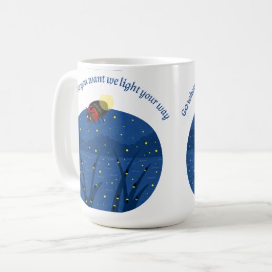 Feuerinsekt Naturliebhaber der klassischen Tasse (Vorderseite Links)